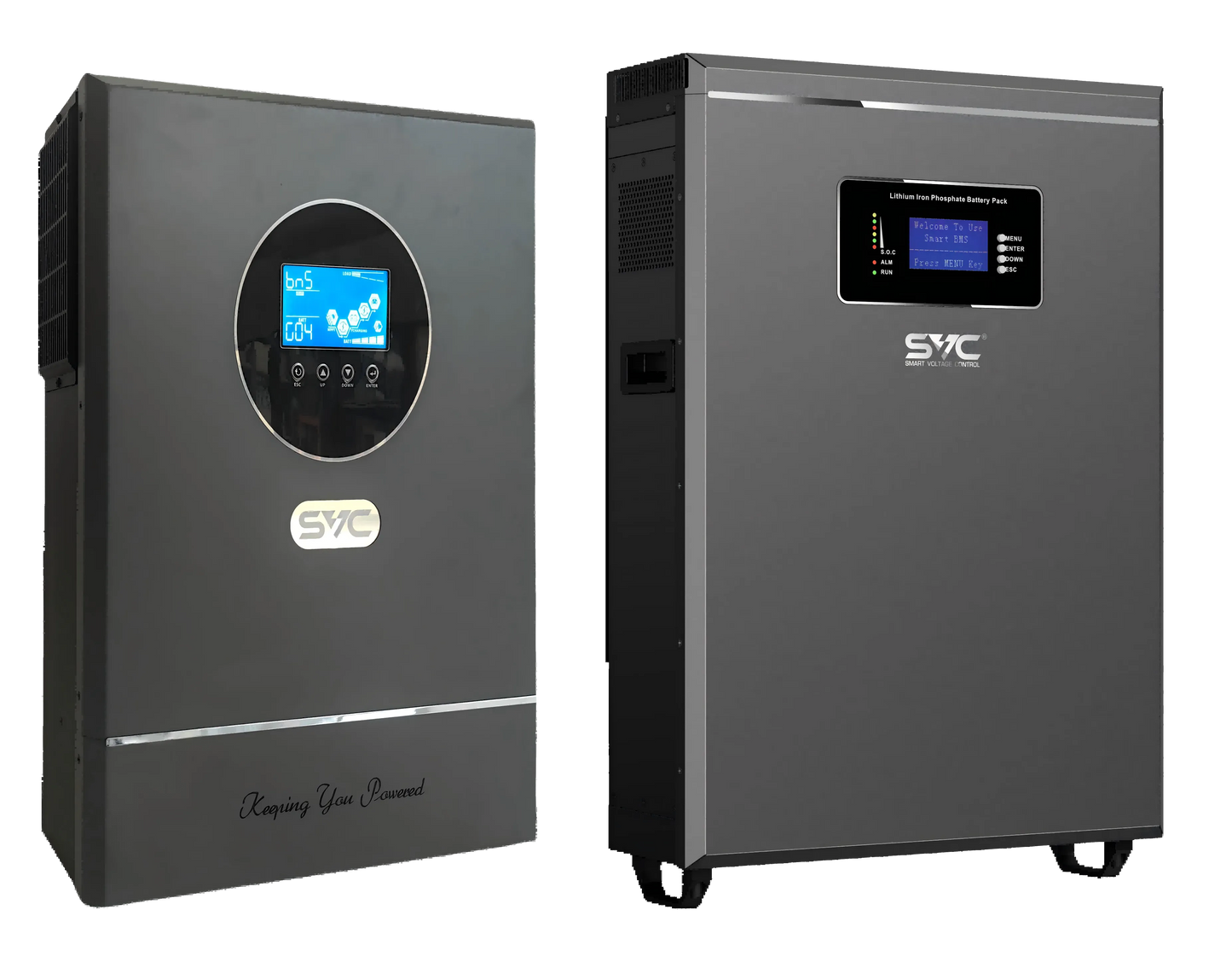 SVC Solar Inverter + Power Wall Lithium Battery | 11KW + 10.24kWh Energy Storage System