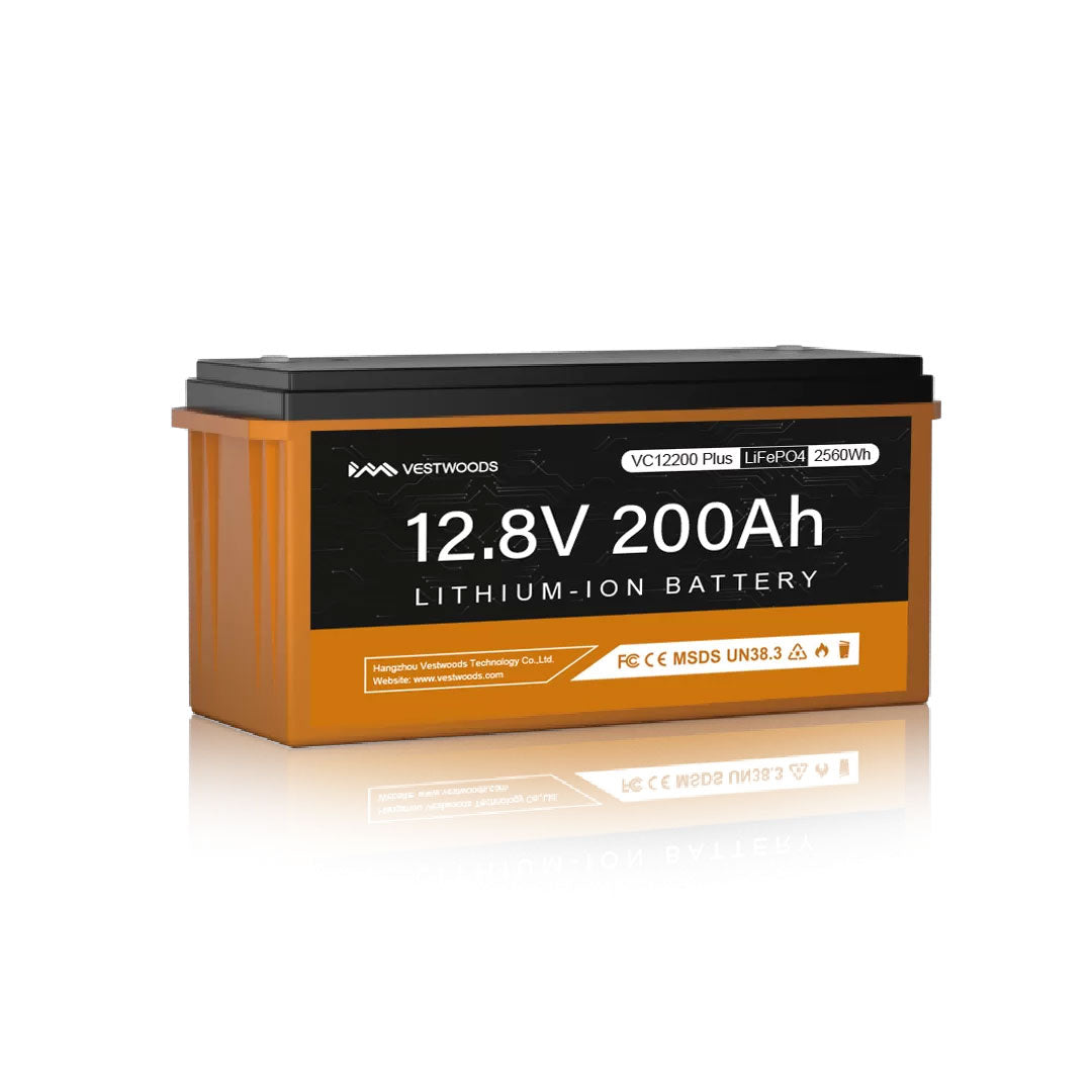 2.56kWh 12.8V 200Ah Vestwoods Lithium Battery