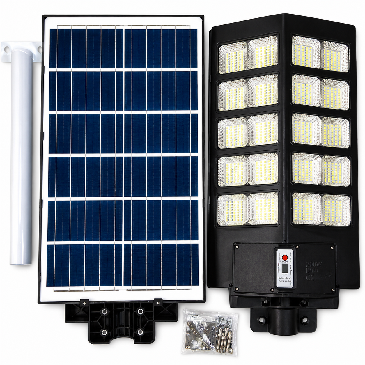 2000W Solar Street Light IP65 Waterproof LED Outdoor Security Light