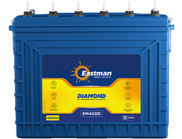 Eastman 200Ah Tall Tubular Flooded Battery – Diamond Series