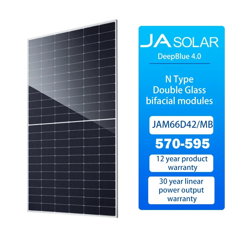 JA Solar Panel 570W Mono Crystalline