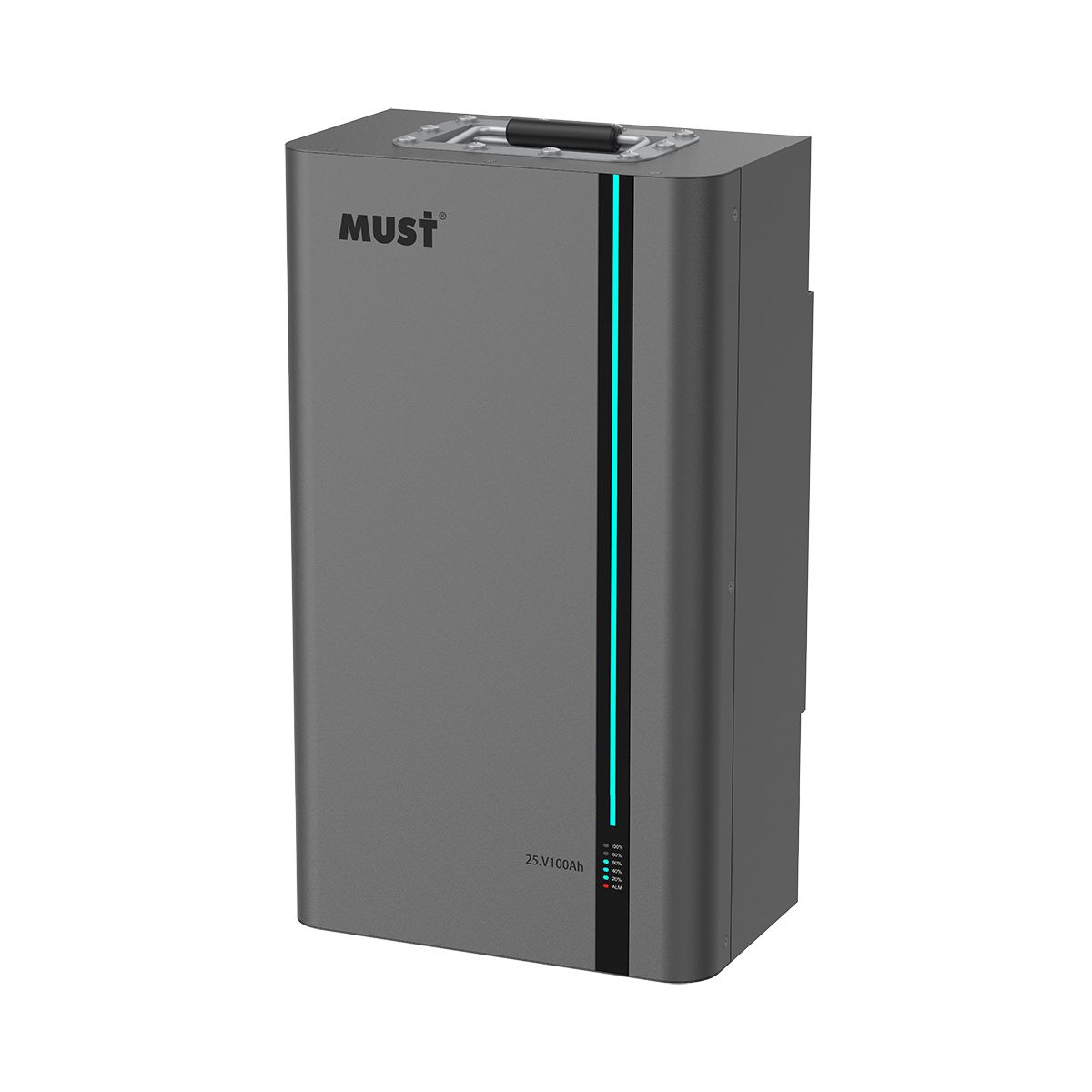 MUST LP1600 PRO Mobile LiFePO4 Lithium Battery (2.56kWh)