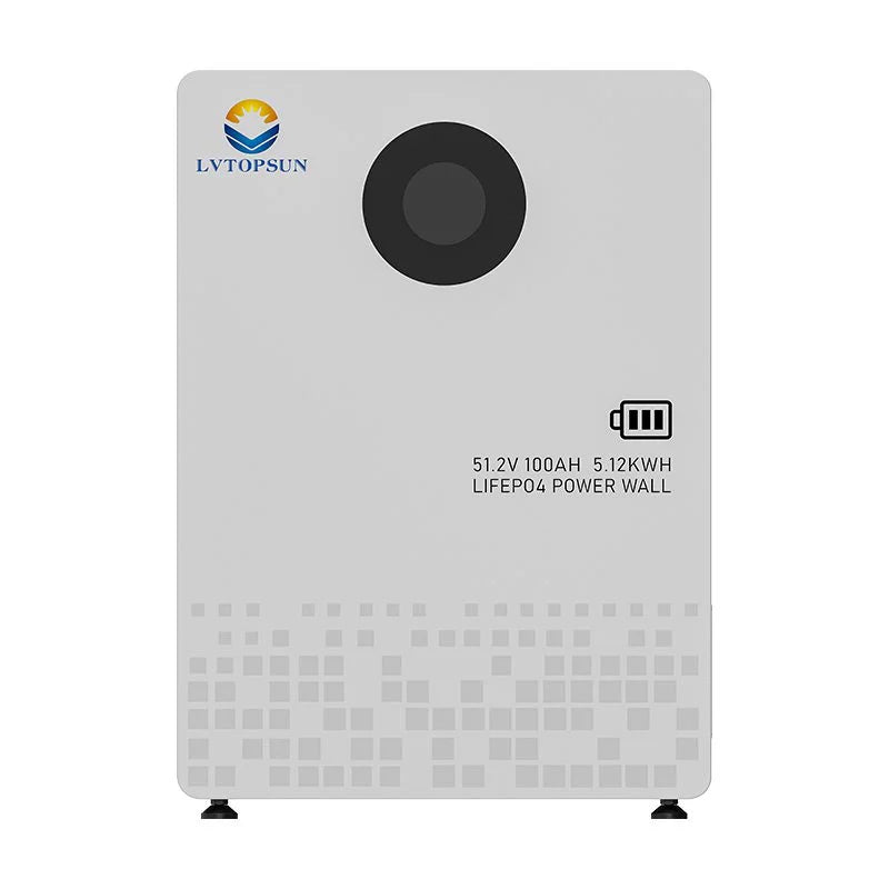 LVTS 5.12kWh 51.2V 100Ah LiFePO₄ Lithium Battery – High Performance Solar Energy Storage