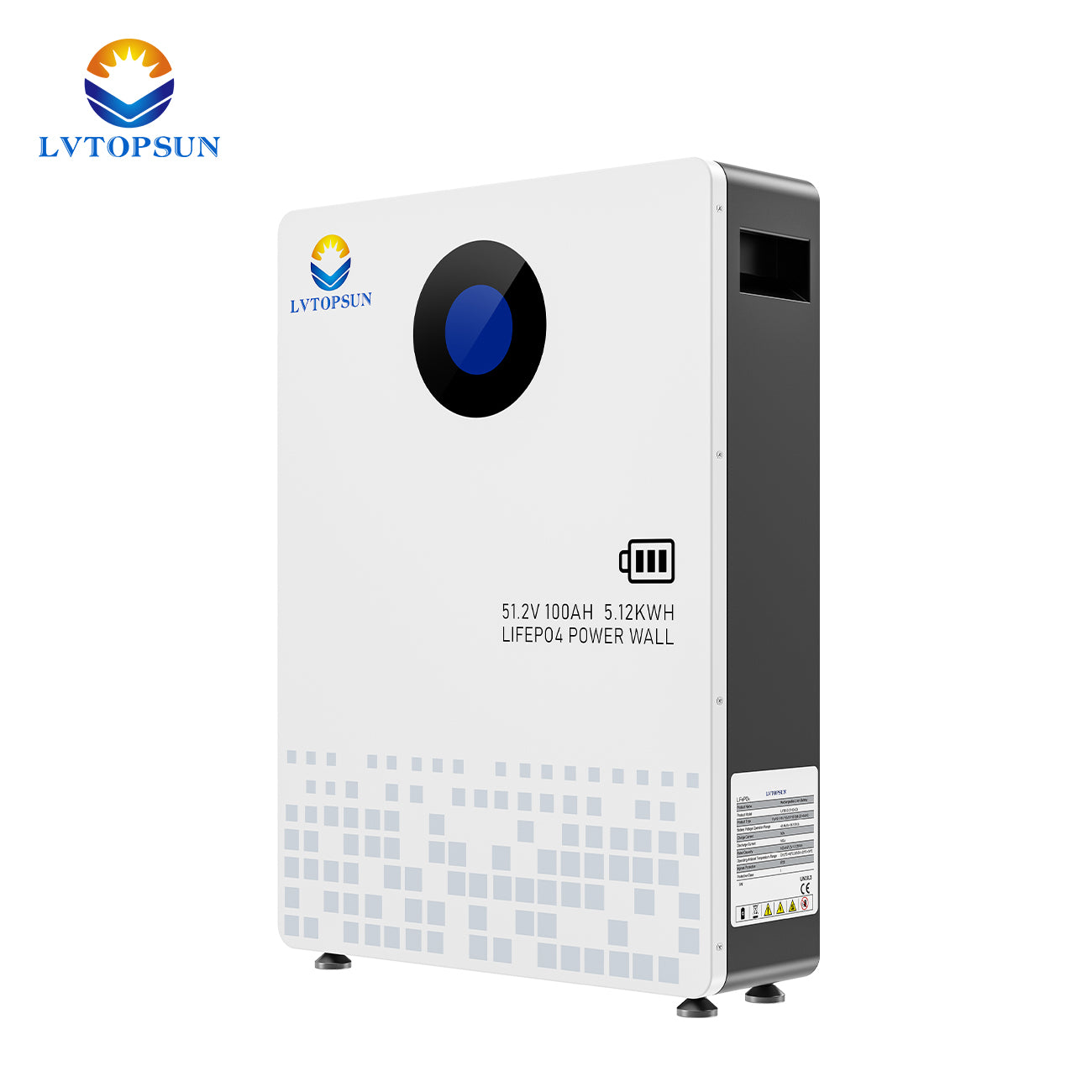LVTS 25.6V 280Ah LiFePO4 Lithium Solar Battery | 7.17kWh Energy Storage Battery
