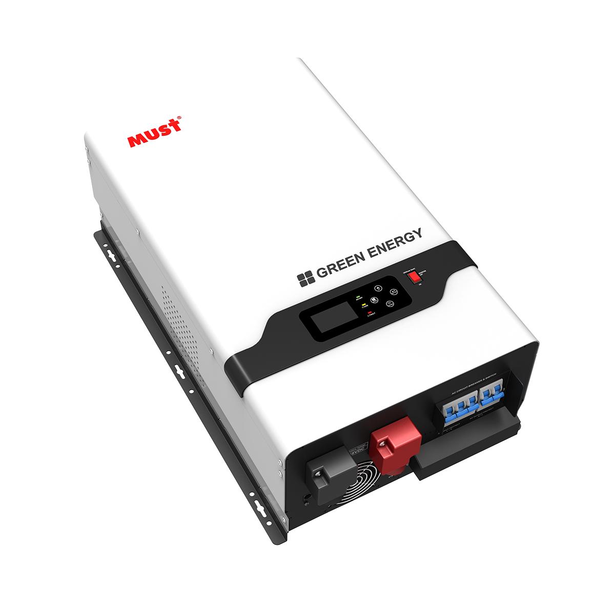 Must 12kVA 48V 100A 245VDC Pro Hybrid Low Frequency Inverter Charger