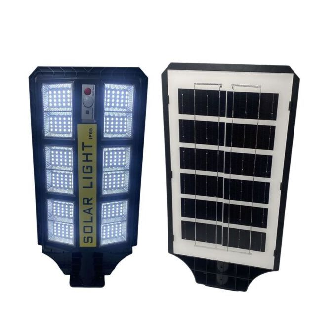 400W Solar LED Streetlight with Remote Control and Motion Sensor