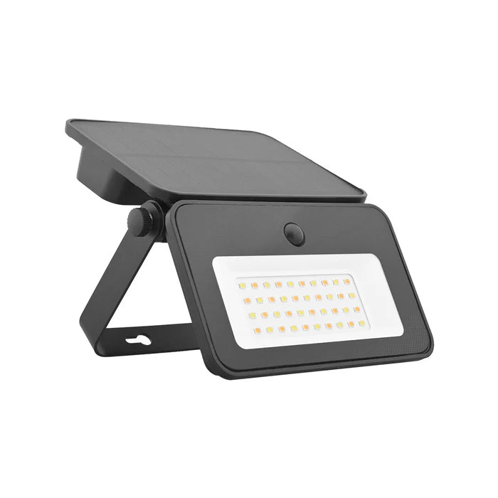7.5W Solar Powered LED Floodlight with Adjustable Solar Panel