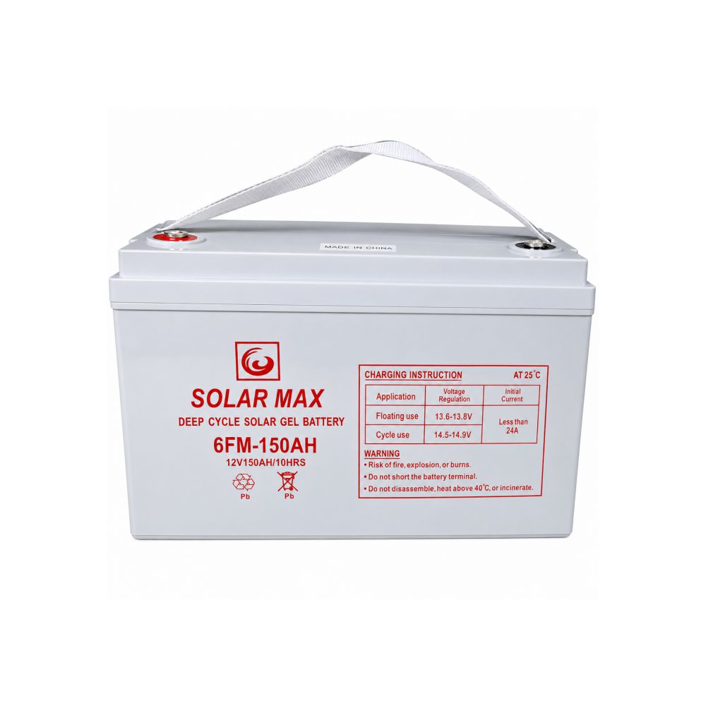 Solarmax 150Ah Deep Cycle Solar Battery for Solar Energy Storage