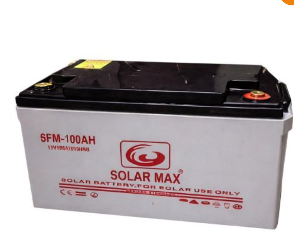 Solarmax 100Ah 12V Deep Cycle Gel Battery – Maintenance-Free Solar Battery
