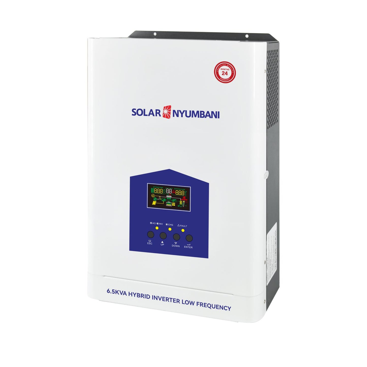 6.5KVA Low Frequency MPPT Solar Inverter | 48V Pure Sine Wave