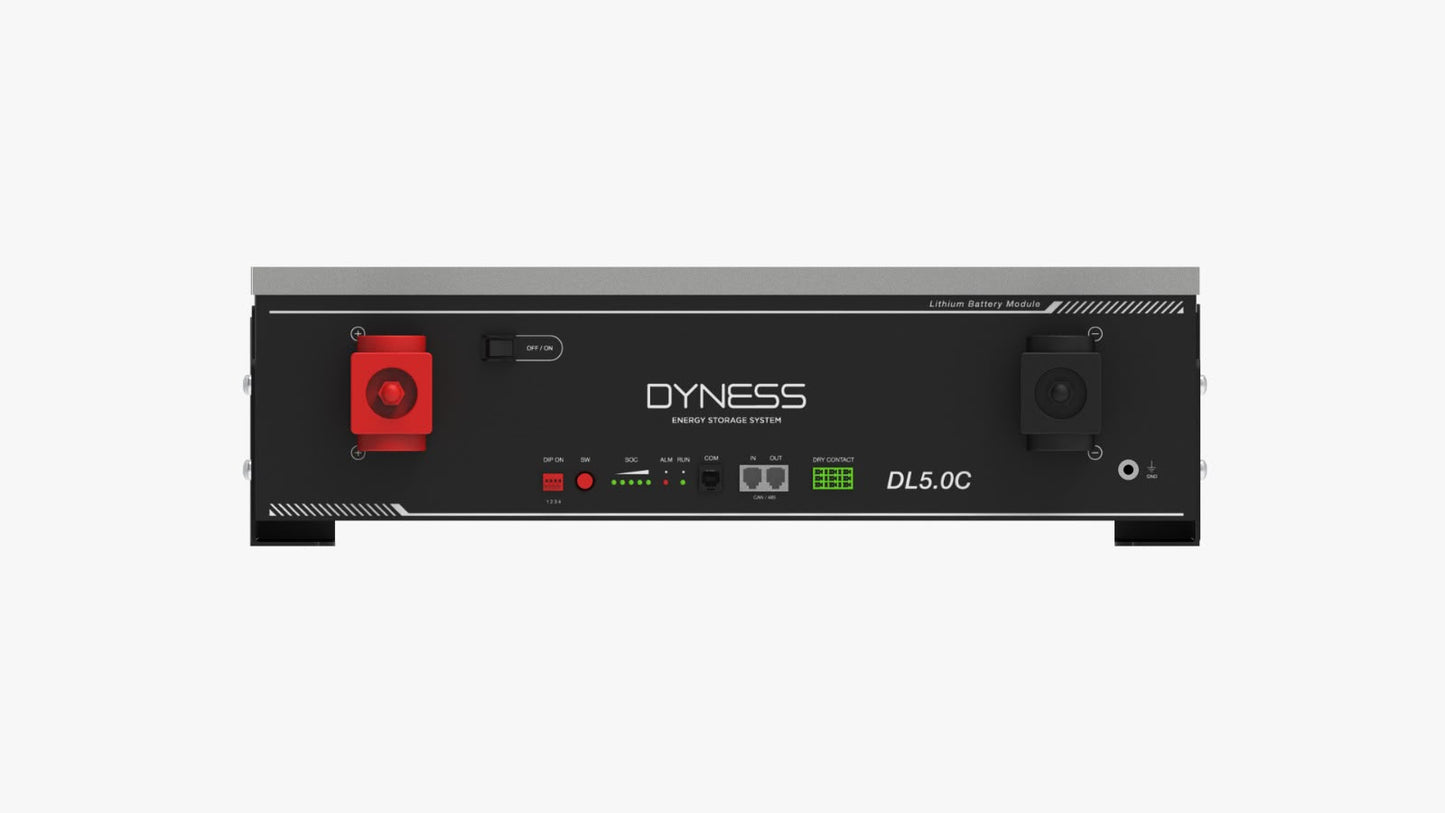 Dyness DL5.0 5.12kWh 51.2V LiFePO₄ Lithium Battery