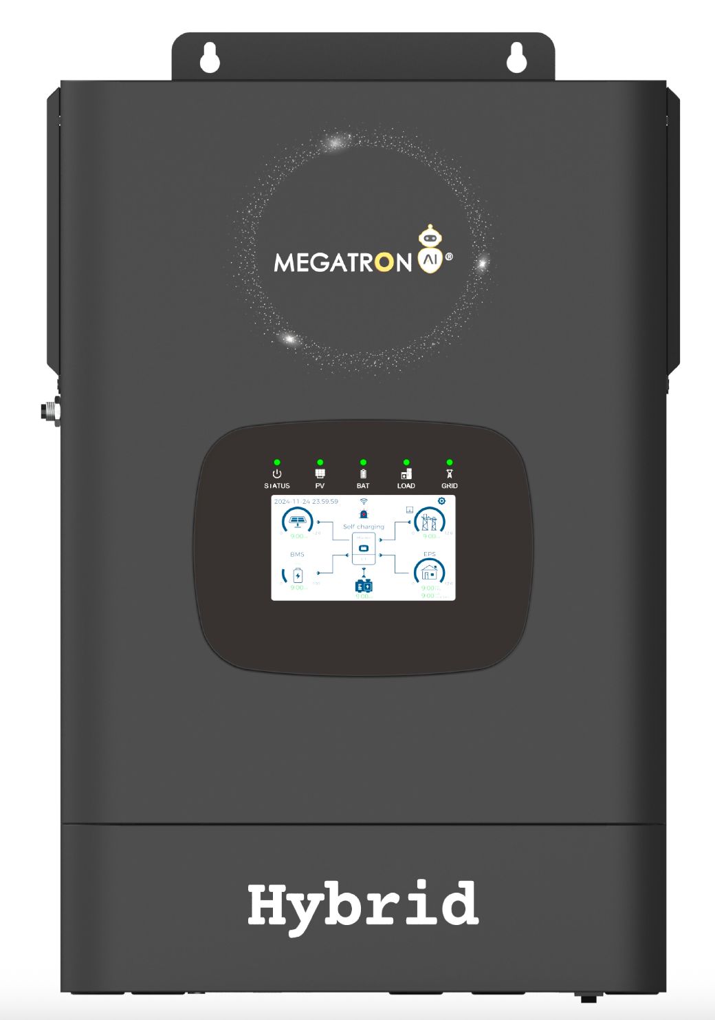 Megatron 5kW Hybrid Solar Inverter | Solar Power Inverter for Home and Business