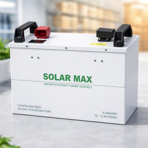 Solarmax 12.8V 300Ah LiFePO₄ Lithium Battery