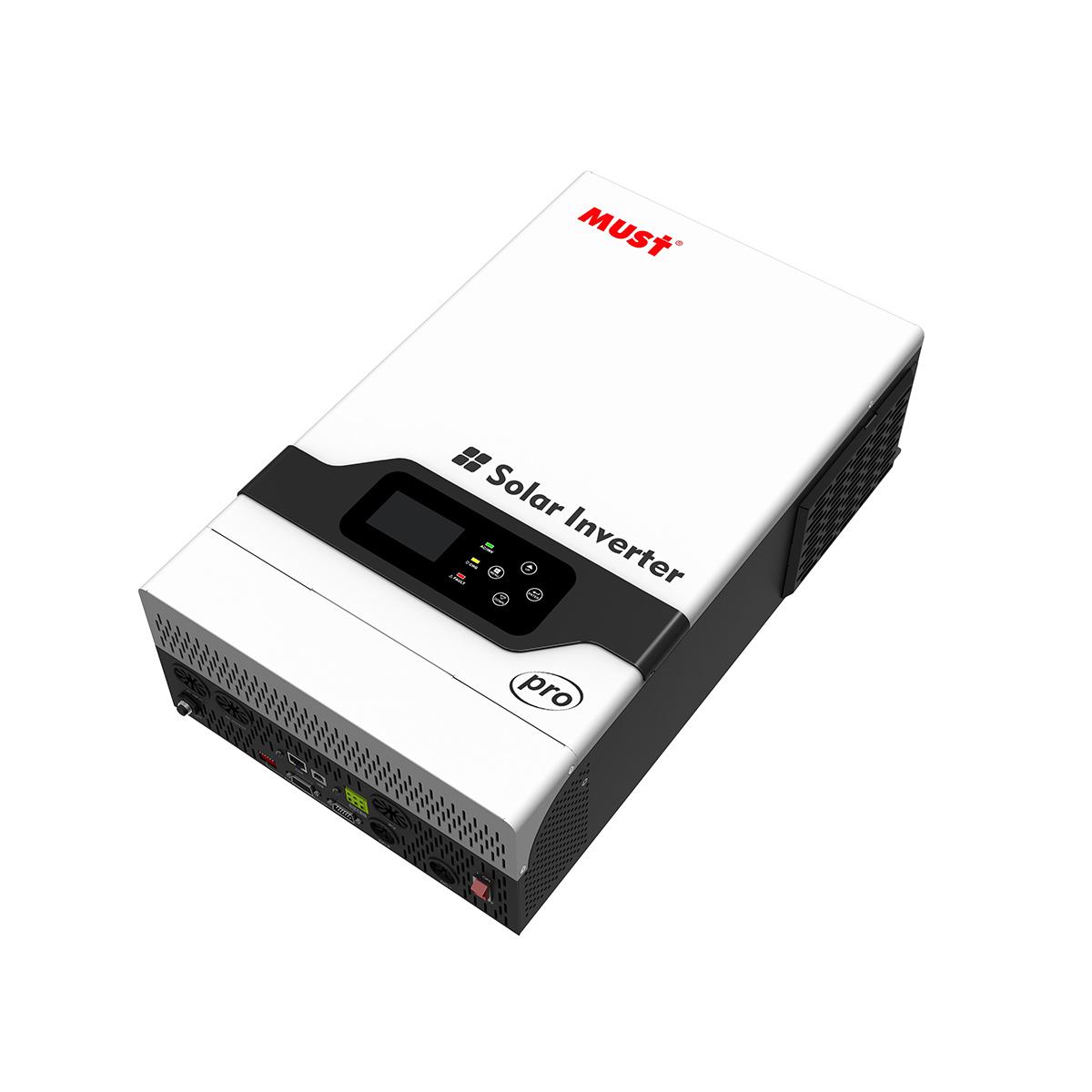 Must 12kW Hybrid Solar Inverter 48V 120A MPPT 500VDC High Voltage