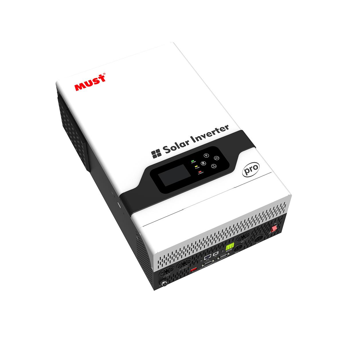 Must 12kW Hybrid Solar Inverter 48V 120A MPPT 500VDC High Voltage