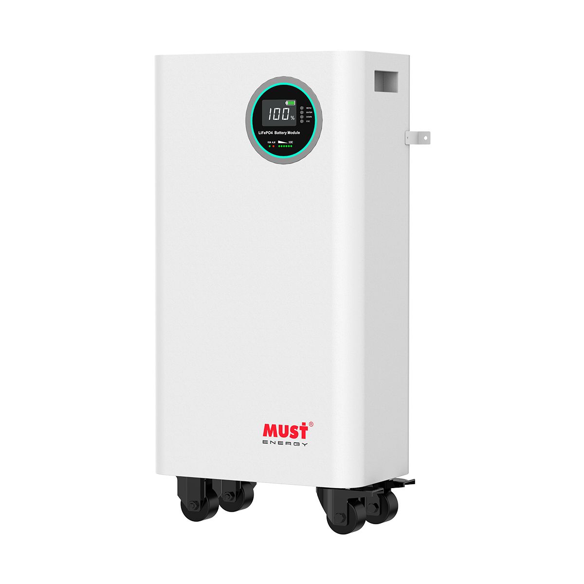 MUST LP1600 Vertical-Mounted Lithium Battery | 51.2V | 15.36kWh / 16.38kWh