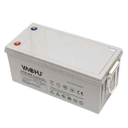 YACHU 12V 200Ah Solar Gel Battery  58.5kg