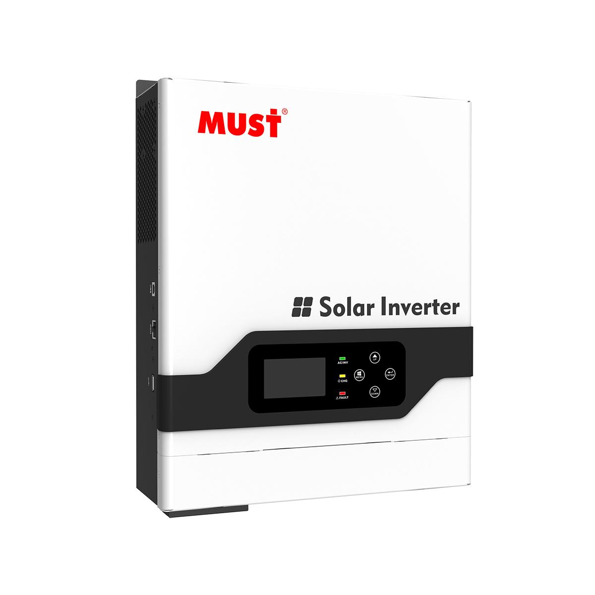 MUST 2.2kVA 24V Hybrid Solar Inverter with 60A MPPT Charge Controller