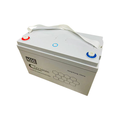 3491 Solar Gel Battery 12V 150Ah Deep Cycle Battery – Maintenance-Free Solar Energy Storage