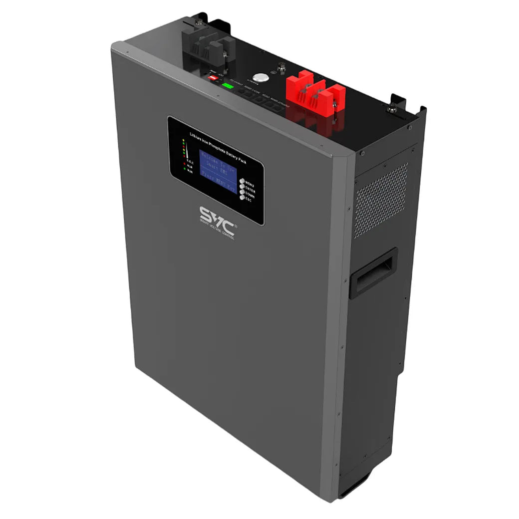 SVC Phoenix 48-100 Wall-Mounted LiFePO₄ Battery | 51.2V 100Ah | 5.12kWh