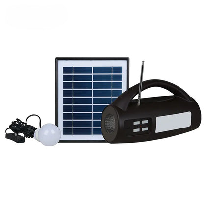8W Solar Emergency Light with Rechargeable Battery for Home and Outdoor Use