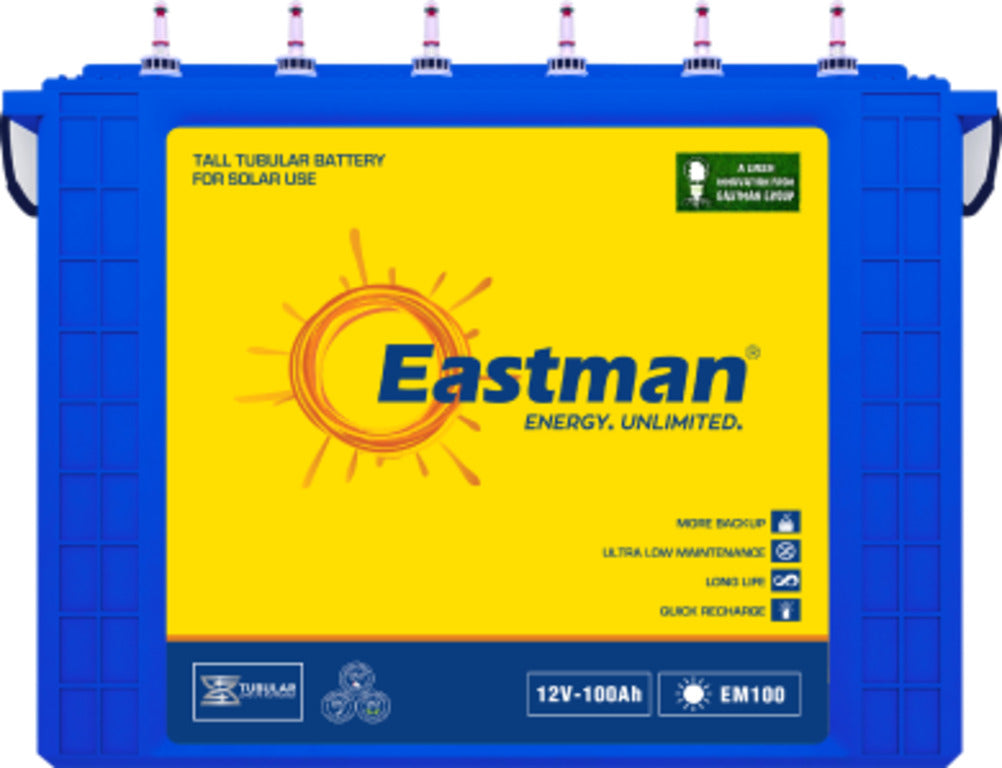 Eastman 150Ah 12V Tubular Flooded Battery – Regular Series