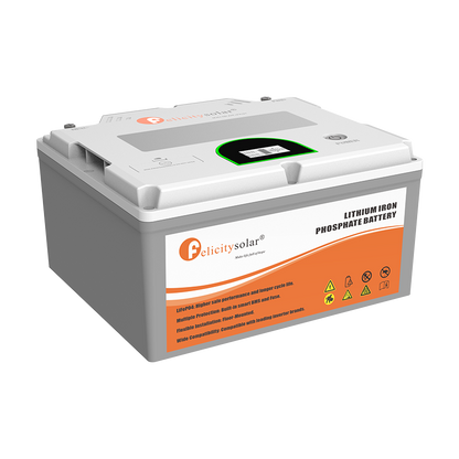 Felicity Solar 2.56kWh 200Ah 12V Lithium Iron Phosphate (LiFePO₄) Battery