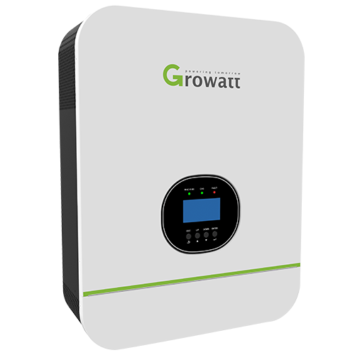 Growatt SPF3000TL HVM 48V 3kW Hybrid Solar Inverter for Efficient Energy Management