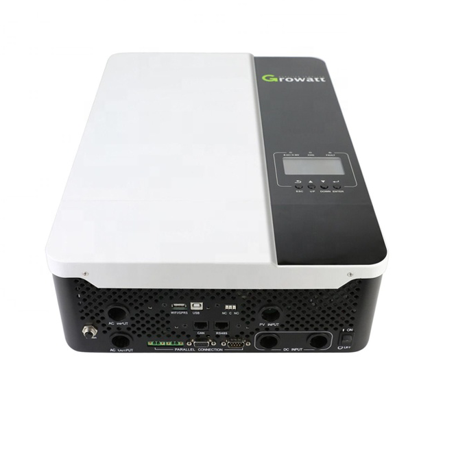 Growatt SPF 5000ES 5kW 48V Solar Inverter with Monitoring Dongle