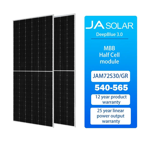 JA Solar 540W Monocrystalline Solar Panel