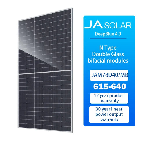 JA Solar 615W Monocrystalline Solar Panel