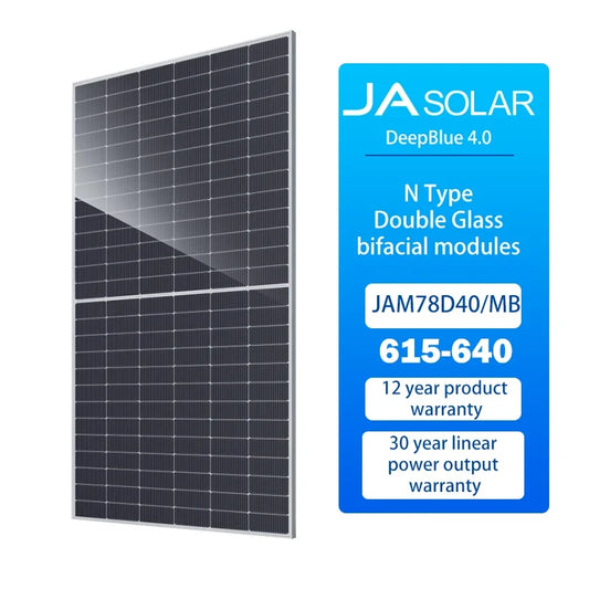 JA Solar 615W Monocrystalline Solar Panel