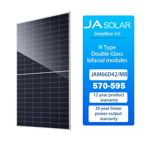 JA Solar Panel 570W Mono Crystalline