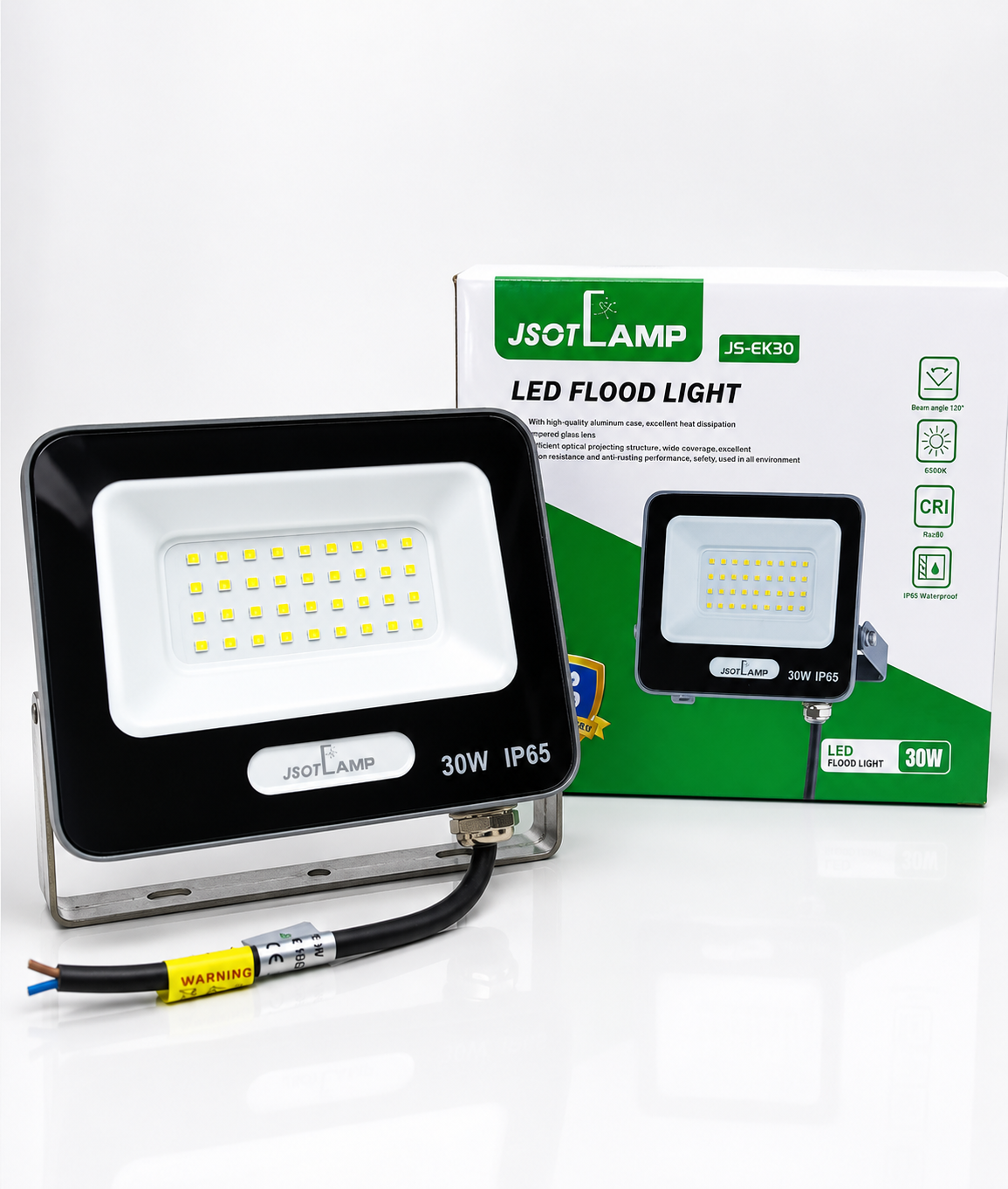 JSOT 30W AC LED Floodlight for Outdoor Security and Area Lighting