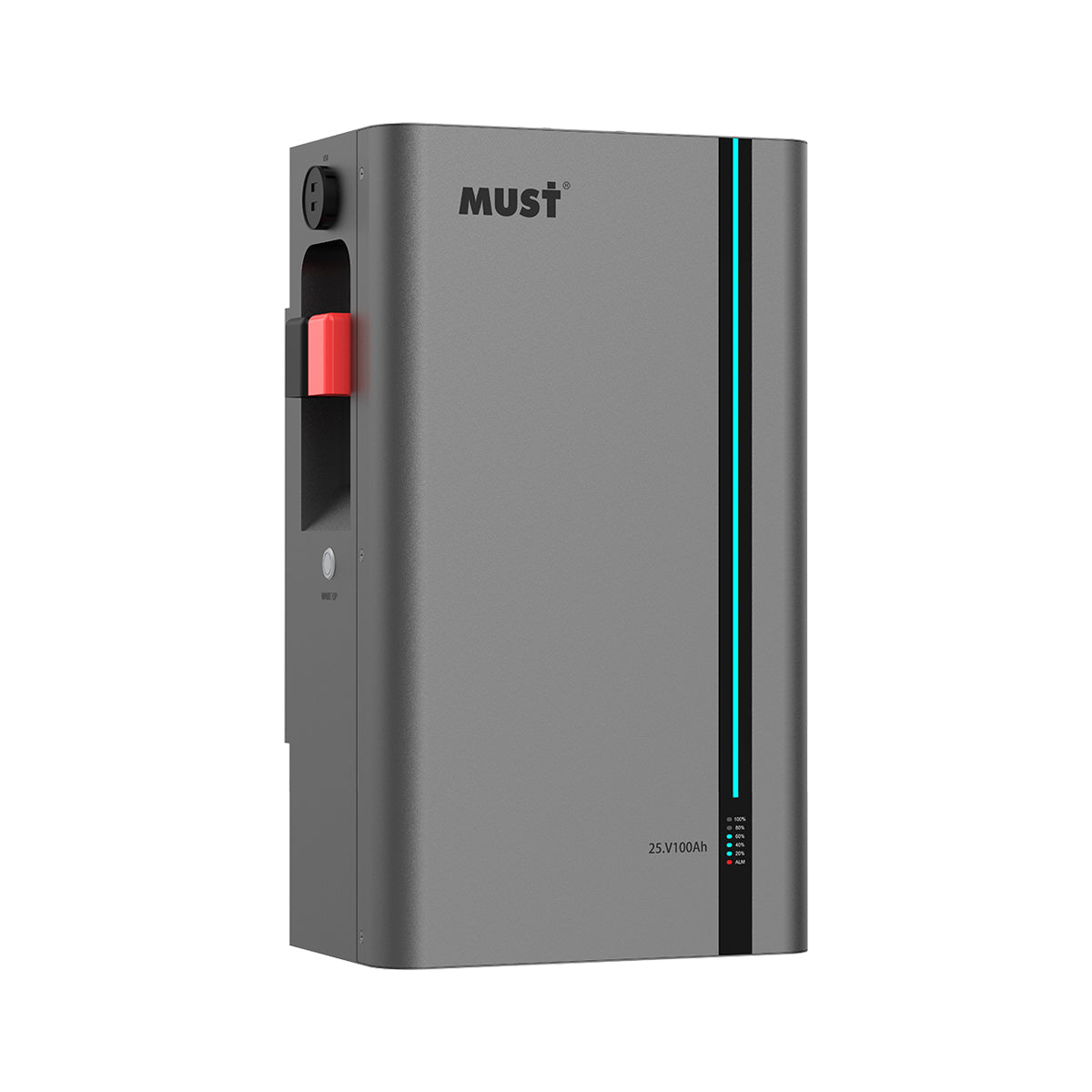 MUST LP1600 PRO Mobile LiFePO4 Lithium Battery (2.56kWh)