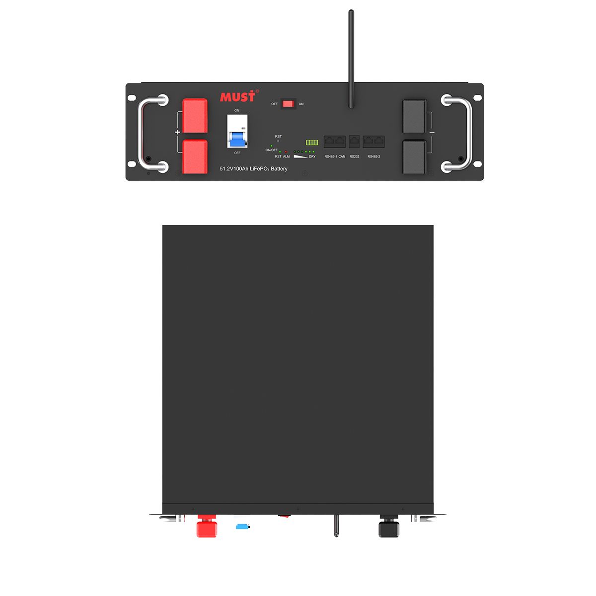 MUST LP2900 PRO LiFePO4 Battery (5.12/10.24kWh)