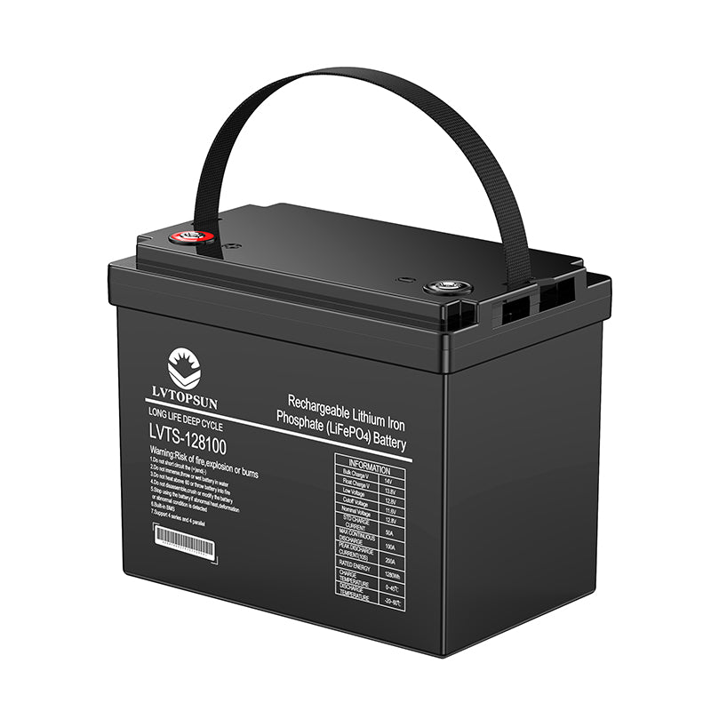 VTS 12.8V 200Ah LiFePO4 Lithium Solar Battery | 2.56kWh Energy Storage Battery