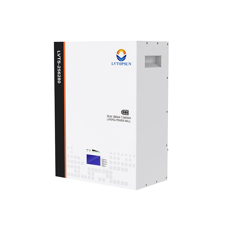 LVTS 25.6V 280Ah LiFePO4 Lithium Solar Battery | 7.17kWh Energy Storage Battery