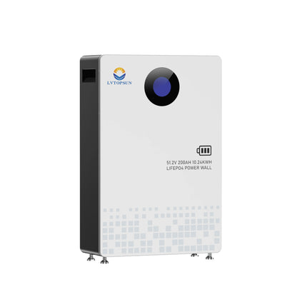 LVTS 51.2V 200Ah 10.24kWh Lithium Battery System for Solar Energy Storage