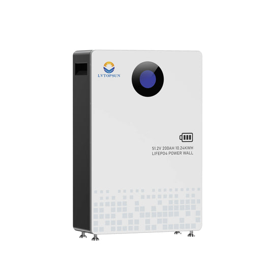 LVTS 51.2V 200Ah 10.24kWh Lithium Battery System for Solar Energy Storage