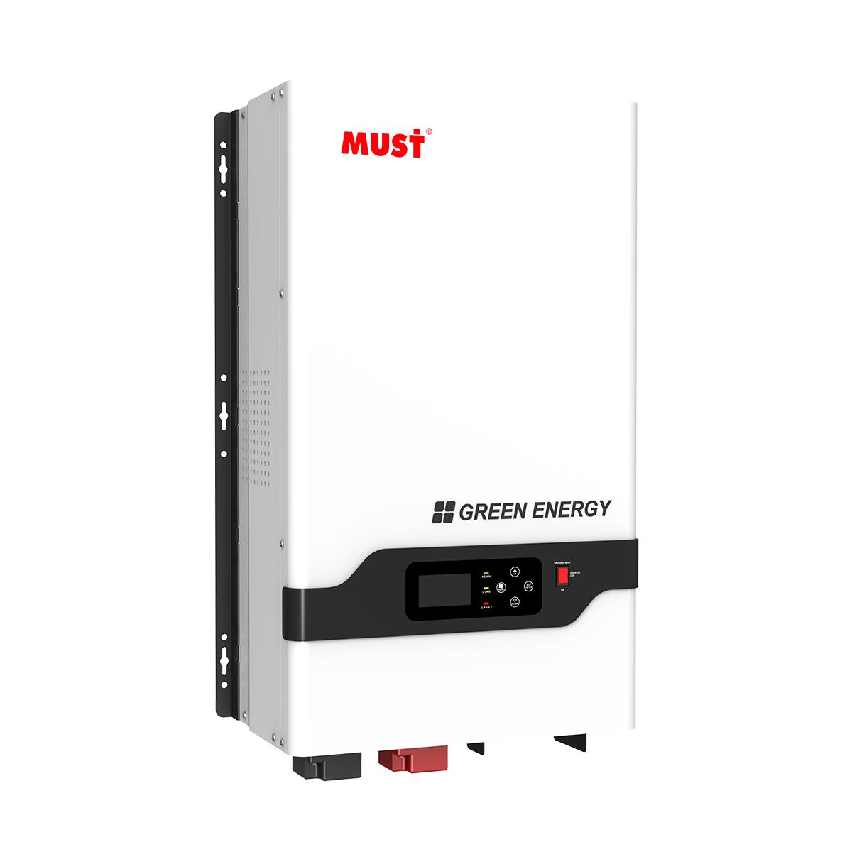 Must 11kVA 48V 100A 245VDC Pro Hybrid Low Frequency Inverter Charger