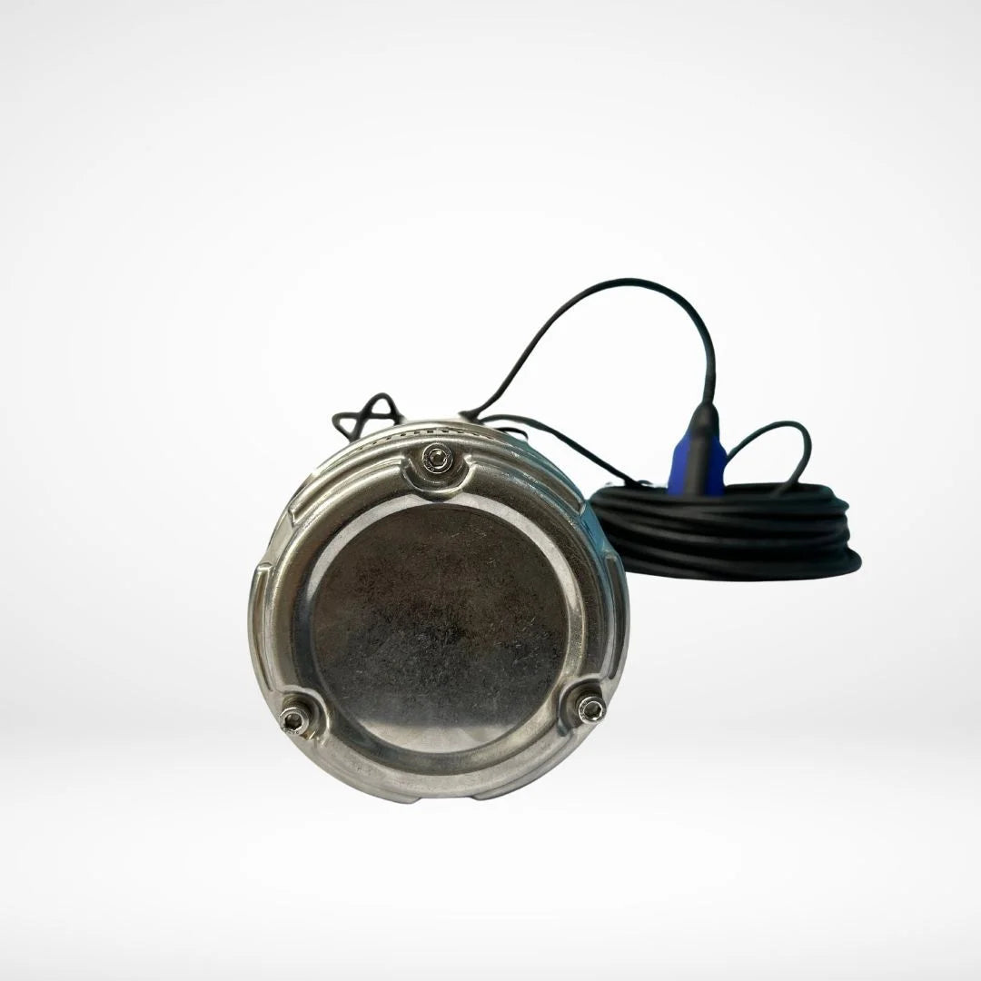 Submersible Well Pump – Heavy-Duty with Float Switch, 10m Cable &amp; Power Plug