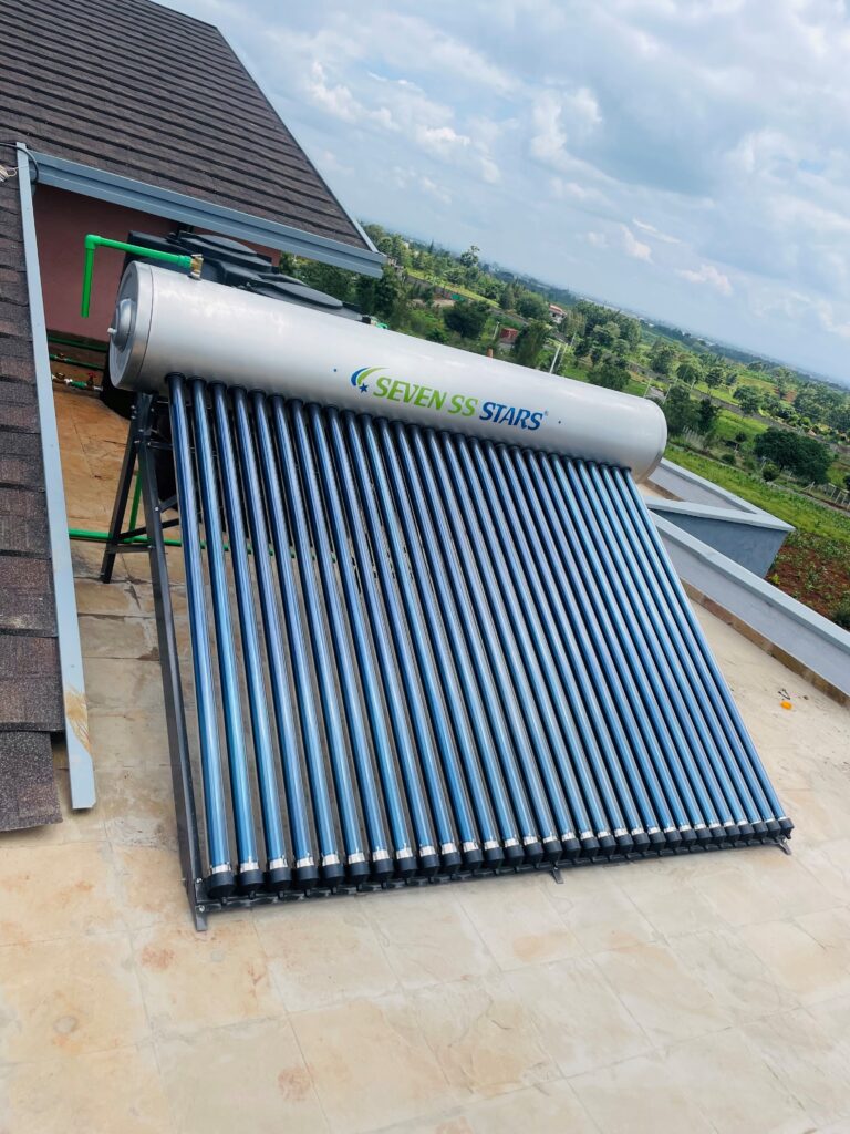 Seven SS Stars 150 Liters Pressurized Heat-Pipe Tube Stainless Steel Solar Water Heater