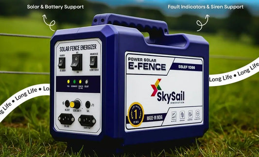 Solar Electric Fence Energizer 10KV 26AH VRLA Battery
