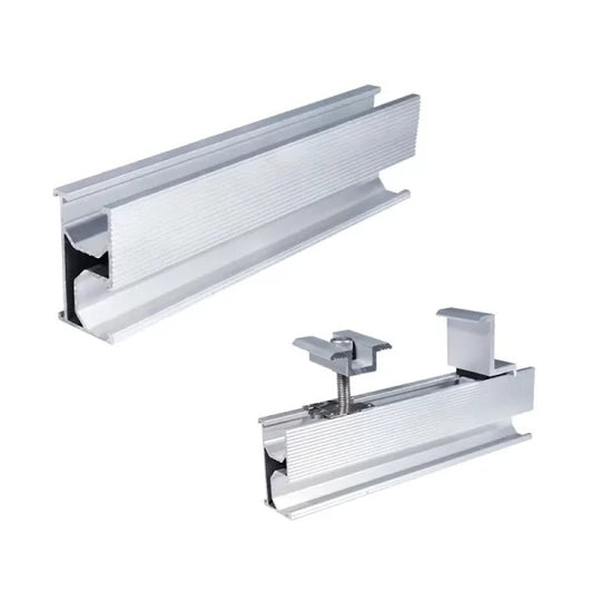 Solar Panel Aluminum Roof Mounting Rail 4.8m