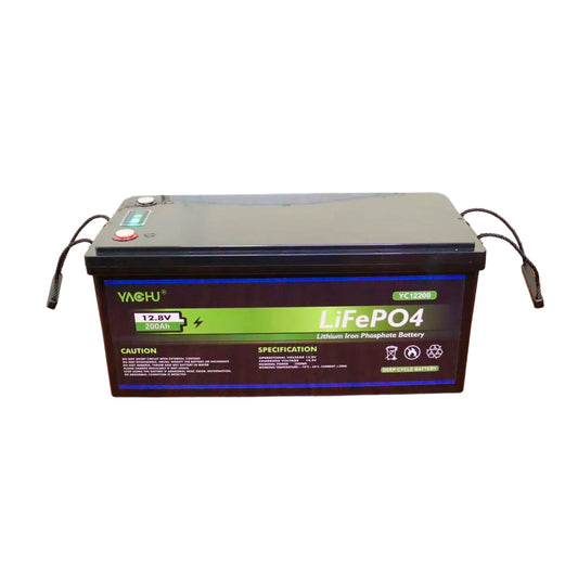 YACHU 2.5Kwh 12.8V 200Ah Lithium Battery