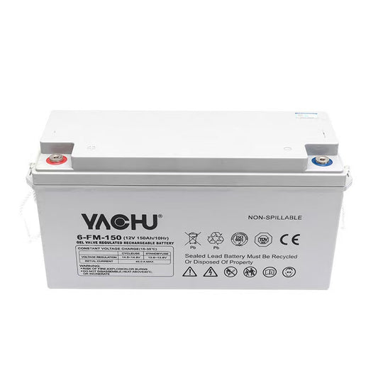 YACHU 12V 150Ah Solar Gel Battery  41.7kg