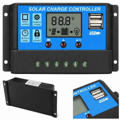 Yachu PWM Controller 10A,120W /12V ,240W / 24V