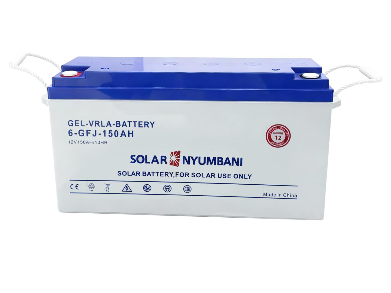 Solarnyumbani 150Ah 12V Gel Battery