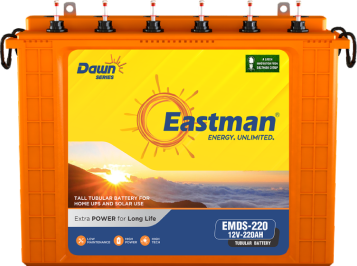 Eastman 220Ah 12V Tubular Flooded Battery